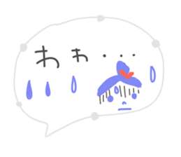 Warm fuzzy balloon sticker sticker #11604821