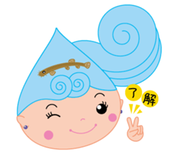 Rurume-chan,spring sprite sticker #11605132