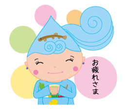 Rurume-chan,spring sprite sticker #11605133