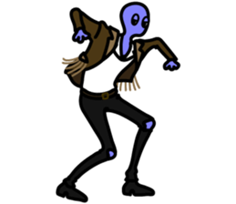 LAZY ALIENS - FIRE sticker #11605289