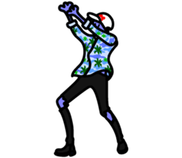 LAZY ALIENS - FIRE sticker #11605312