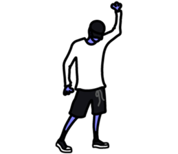 LAZY ALIENS - FIRE sticker #11605323