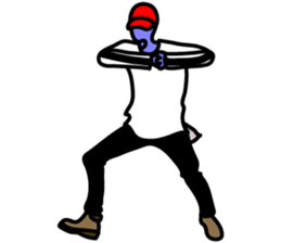 LAZY ALIENS - FIRE sticker #11605324