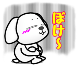 MARU of a little bad Maltese sticker #11605421