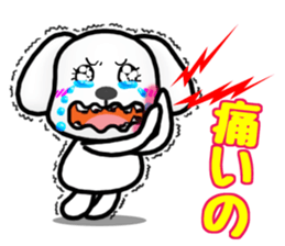 MARU of a little bad Maltese sticker #11605431