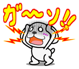 MARU of a little bad Maltese sticker #11605437