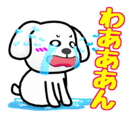 MARU of a little bad Maltese sticker #11605446