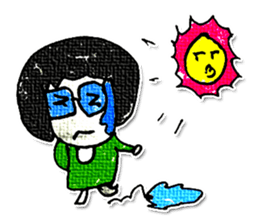 Hello! My name is KaYo. Nice to meet you sticker #11605661