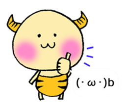 balloon devil sticker #11607020