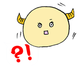 balloon devil sticker #11607037