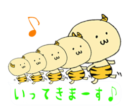 balloon devil sticker #11607039