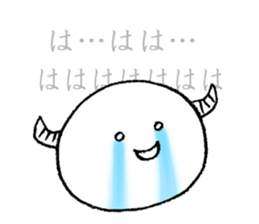 balloon devil sticker #11607045