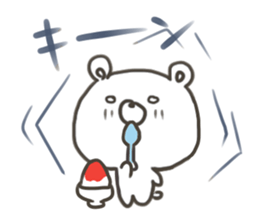 GOOD bear in summer sticker #11607451