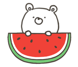 GOOD bear in summer sticker #11607463