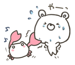 GOOD bear in summer sticker #11607465