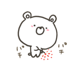 GOOD bear in summer sticker #11607472