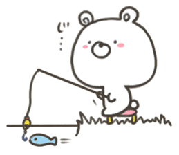 GOOD bear in summer sticker #11607481