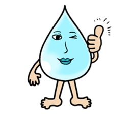 Dropman and Dropsan sticker #11607608