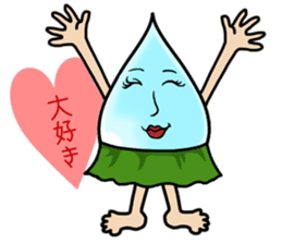 Dropman and Dropsan sticker #11607630