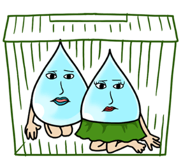 Dropman and Dropsan sticker #11607644