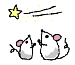 Bumbling mouse sticker #11608367