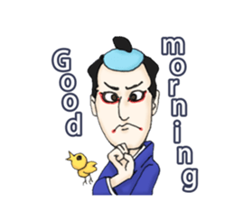 Ukiyo-e style Sticker sticker #11608851