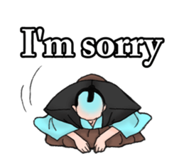 Ukiyo-e style Sticker sticker #11608856