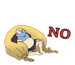 Ukiyo-e style Sticker sticker #11608859