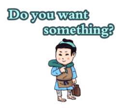 Ukiyo-e style Sticker sticker #11608868