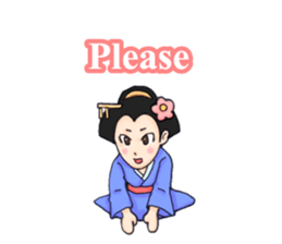 Ukiyo-e style Sticker sticker #11608869