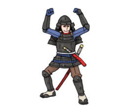 Ukiyo-e style Sticker sticker #11608877