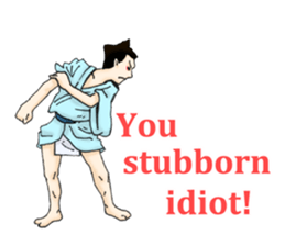 Ukiyo-e style Sticker sticker #11608882