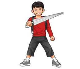 MEN's Lovely Voices(English) sticker #11609010