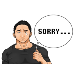 MEN's Lovely Voices(English) sticker #11609030