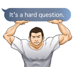 MEN's Lovely Voices(English) sticker #11609032