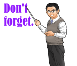 MEN's Lovely Voices(English) sticker #11609045