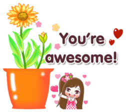 Flowers for You Vol.2 (English Version) sticker #11609130