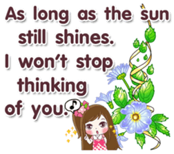 Flowers for You Vol.2 (English Version) sticker #11609142