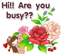 Flowers for You Vol.2 (English Version) sticker #11609161