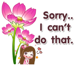 Flowers for You Vol.2 (English Version) sticker #11609163