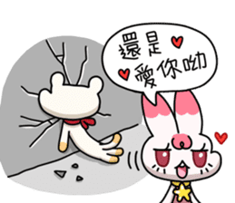 Egg kitty friends not normal Daily life sticker #11609439