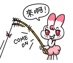 Egg kitty friends not normal Daily life sticker #11609440