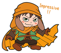 Matsuri's Phantasy Story 4 sticker #11609539