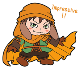 Matsuri's Phantasy Story 4 sticker #11609539