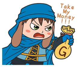 Matsuri's Phantasy Story 4 sticker #11609546