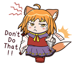 Matsuri's Phantasy Story 4 sticker #11609562