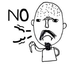 Ta-Pang The Grandpa sticker #11609933