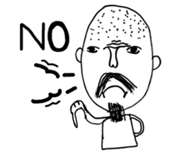 Ta-Pang The Grandpa sticker #11609933