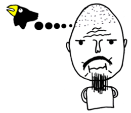 Ta-Pang The Grandpa sticker #11609935