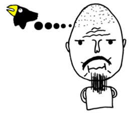 Ta-Pang The Grandpa sticker #11609935